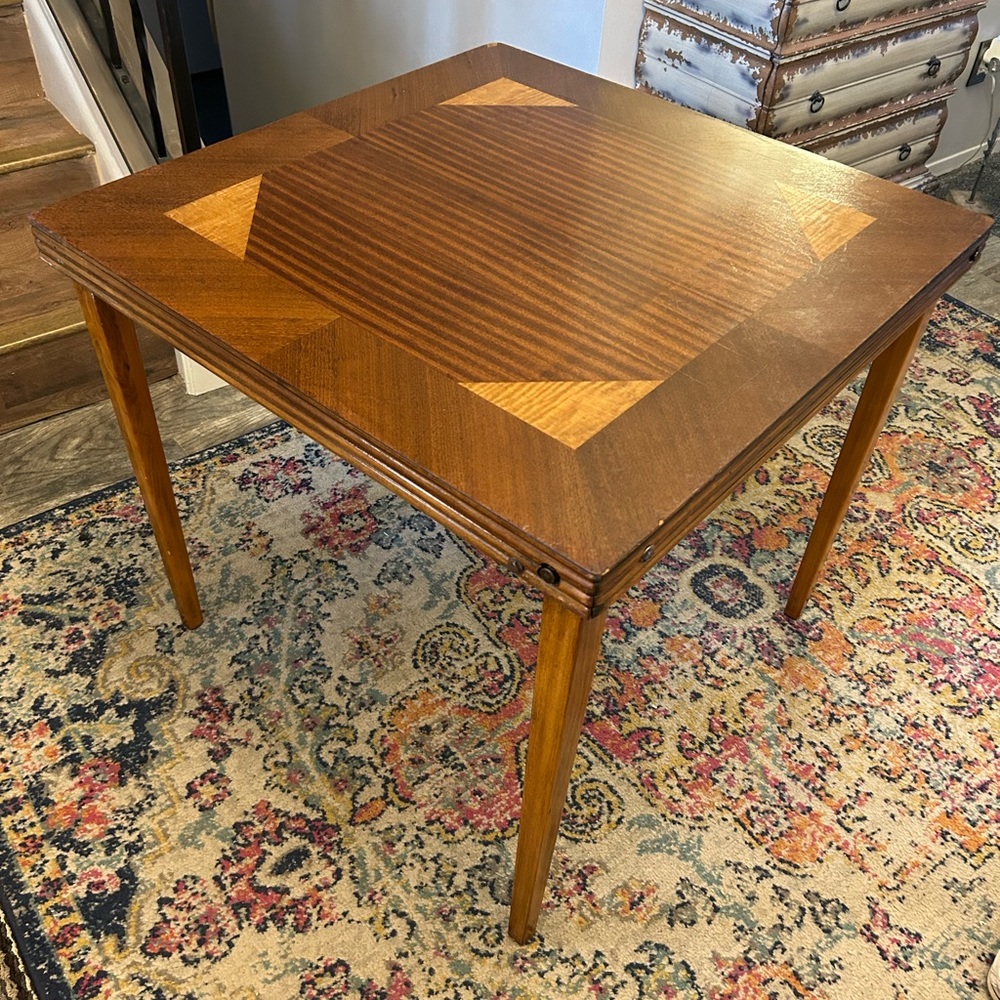 Vintage Adler Card/Game Table